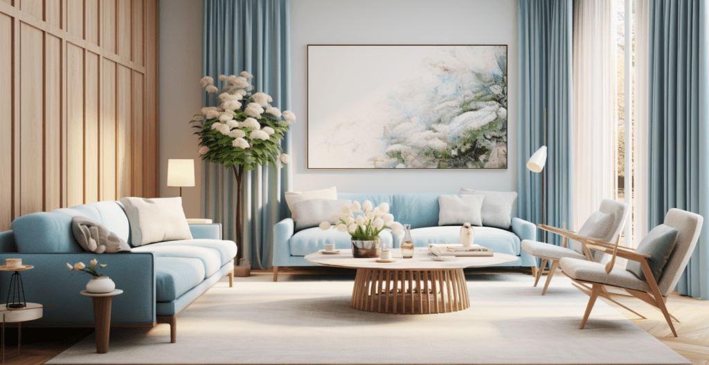 Kolor oorski we wnętrzach